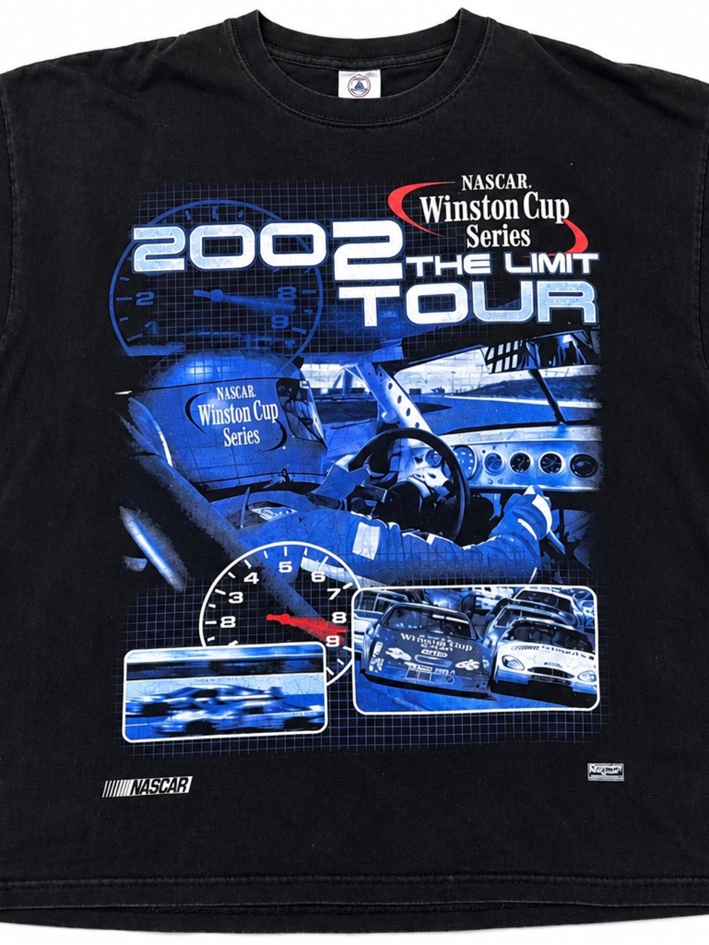 Vintage NASCAR 2002 The Limit Tour Graphic Tee
